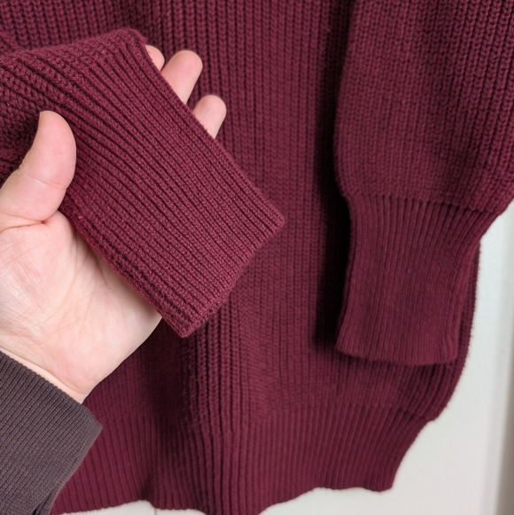 Lulu's Off-Shoulder Ribbed Sweater - Picture 3 of 5